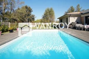 Exclusivité - La Teste – Cazaux - Villa contemporaine T6 en excellent état avec piscine - Piscine