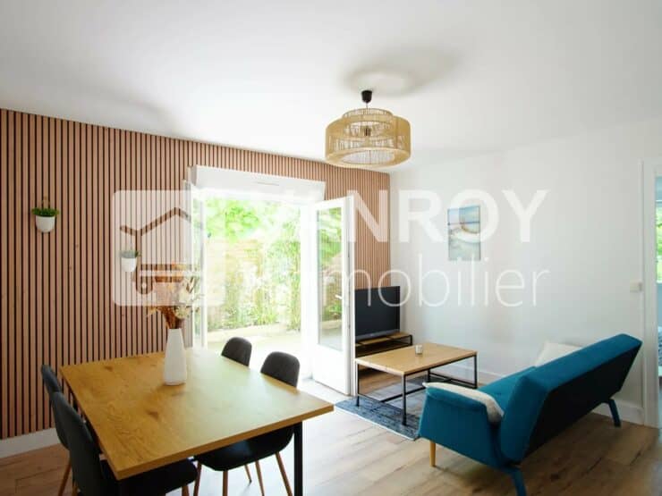 NouveautéArcachon – Abatilles / Appartement T3 refait à neuf avec garage, terrasse et jardin