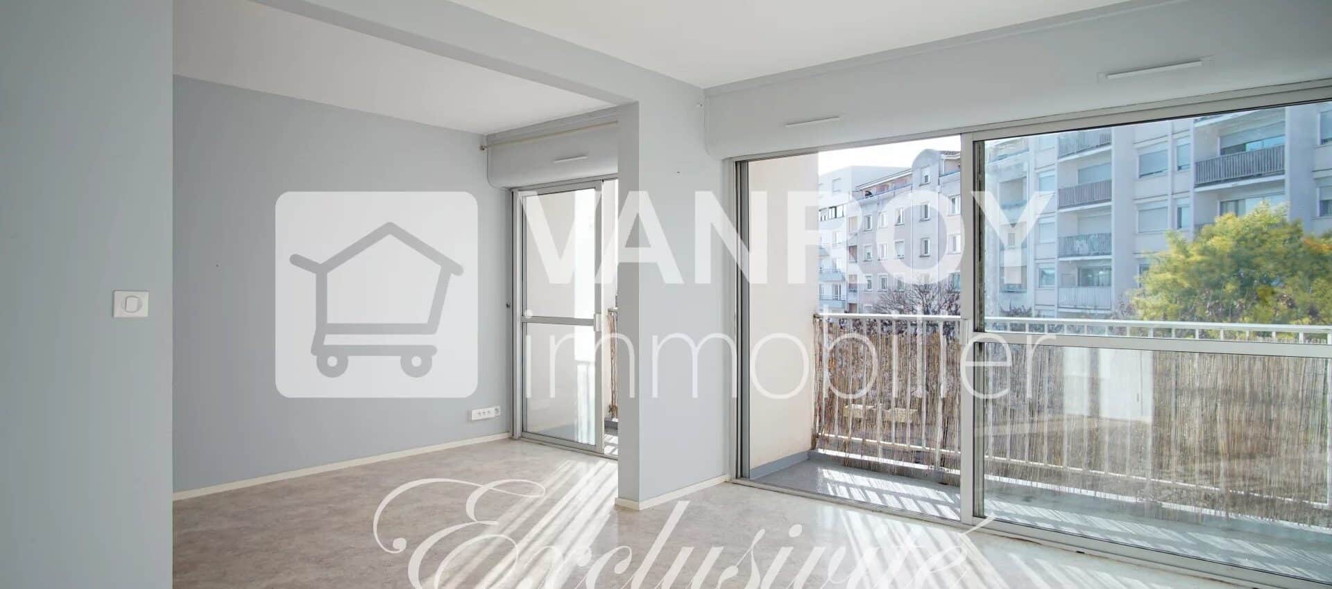Sous compromisSous compromis par VANROY Immobilier !Bordeaux – St-Nicolas / T1 Bis avec loggias et Parking